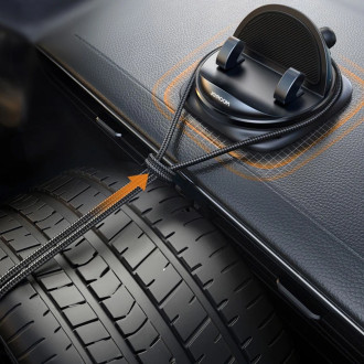 Joyroom JR-ZS354 phone holder with suction cup for car, office, home - black