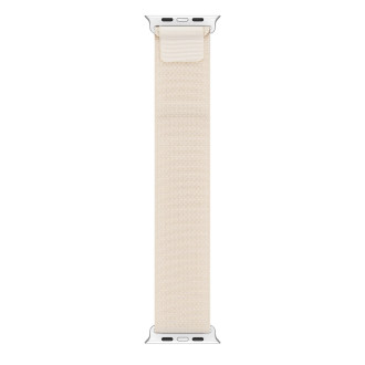 Sport strap with buckle for Apple Watch Ultra / 9 / 8 / 7 / 6 / SE / 5 / 4 / 3 / 2 / 1 (42, 44, 45, 49 mm) Dux Ducis Strap GS Version - white
