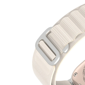 Sport strap with buckle for Apple Watch Ultra / 9 / 8 / 7 / 6 / SE / 5 / 4 / 3 / 2 / 1 (42, 44, 45, 49 mm) Dux Ducis Strap GS Version - white