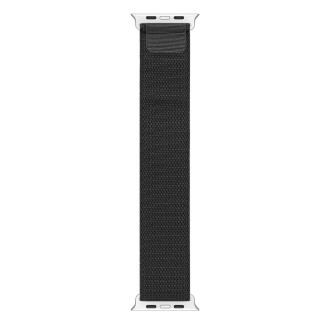 Sport Buckle Strap for Apple Watch 9/8/7/6/SE/5/4/3/2/1 (41, 40, 38 mm) Dux Ducis Strap GS Version - Black