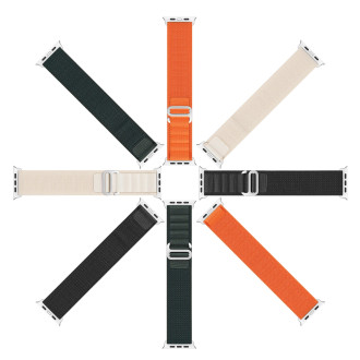 Sport Buckle Strap for Apple Watch 9/8/7/6/SE/5/4/3/2/1 (41, 40, 38 mm) Dux Ducis Strap GS Version - Black