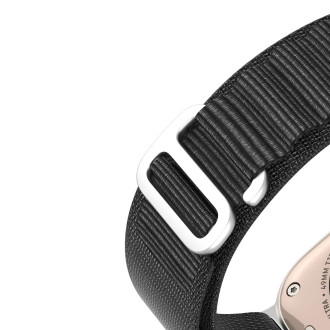 Sport Buckle Strap for Apple Watch 9/8/7/6/SE/5/4/3/2/1 (41, 40, 38 mm) Dux Ducis Strap GS Version - Black