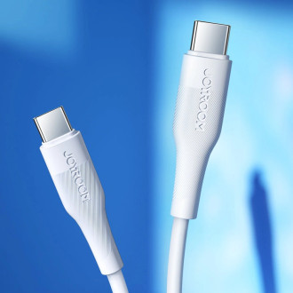 Joyroom PD Series Data Cable M3 USB-C / USB-C PD 60W 0.25m - white