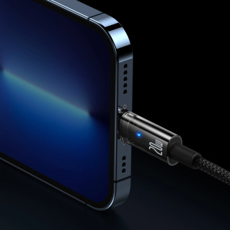 Baseus Explorer Series cable USB Type C - Lightning 20W 1m black (CATS000001)