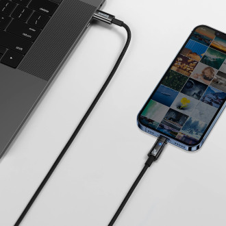Baseus Explorer Series cable USB Type C - Lightning 20W 1m black (CATS000001)