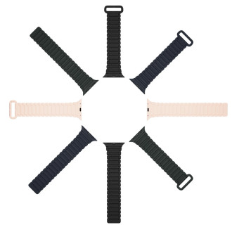 Dux Ducis Strap (Armor Version) Strap Apple Watch Ultra, SE, 9, 8, 7, 6, 5, 4, 3, 2, 1 (49, 45, 44, 42 mm) Silicone Magnetic Band Bracelet Black/Orang