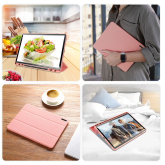 Dux Ducis Domo case with stand for Samsung Galaxy Tab S9 FE - pink