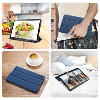 Dux Ducis Domo Samsung Galaxy Tab S9 FE case with stand - blue