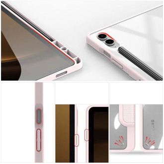 Dux Ducis Toby case with flip stand for Samsung Galaxy Tab S9 FE - pink