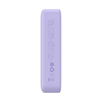 Baseus Magnetic Mini 20000 mAh 20W Powerbank - purple + USB-C / USB-C cable
