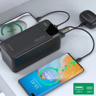 Choetech B732 Powerbank 50000 mAh 22.5W PD and QC - black