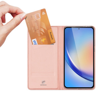 Dux Ducis Skin Pro flip case for Samsung A35 5G - pink