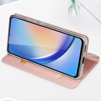 Dux Ducis Skin Pro flip case for Samsung A35 5G - pink