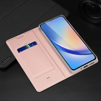 Dux Ducis Skin Pro flip case for Samsung A35 5G - pink