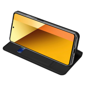 Dux Ducis Skin Pro case with flap and card slot for Xiaomi Redmi Note 13 5G - black