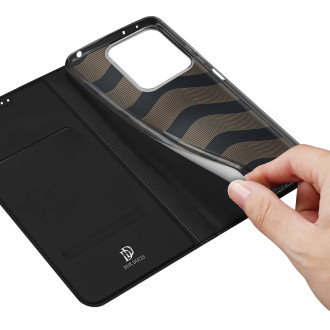 Dux Ducis Skin Pro case with flap and card slot for Xiaomi Redmi Note 13 5G - black