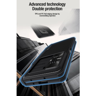 Nillkin CamShield Fold Case for Samsung Galaxy Z Fold 5 with additional stylus holder - black