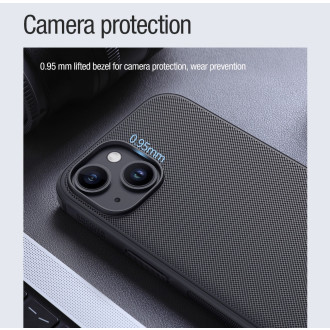Nillkin Super Frosted Shield Pro Magnetic Case for iPhone 15 - black