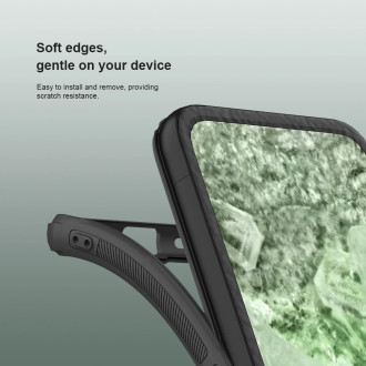 Nillkin Super Frosted Shield Pro Magnetic Case for Google Pixel 8A - black