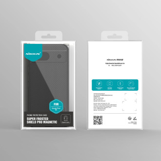 Nillkin Super Frosted Shield Pro Magnetic Case for Google Pixel 8A - black