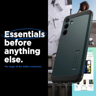 Spigen Tough Armor Case for Samsung Galaxy A55 5G - Green