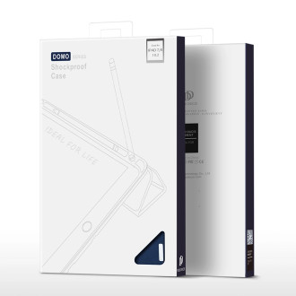 Dux Ducis Domo case with flap and smart sleep for iPad 7 / 8 / 9 10.2´´ - blue