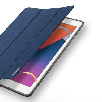Dux Ducis Domo case with flap and smart sleep for iPad 7 / 8 / 9 10.2´´ - blue