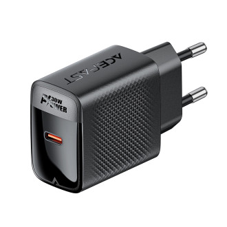 Acefast A102 GaN USB-C PD 30W network charger - black