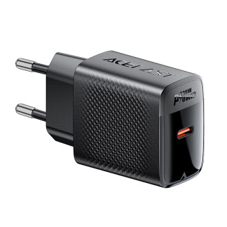 Acefast A102 GaN USB-C PD 30W network charger - black