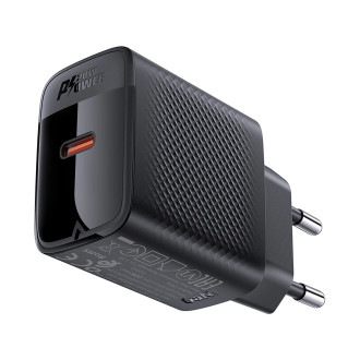 Acefast A82 GaN USB-C PD 20W network charger - black