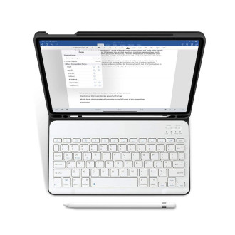 Tech-Protect SC Pen + Keyboard Case with Keyboard for iPad Air 10.9&quot; 2020-2022 / 11&quot; 2024 - Black