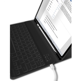 Tech-Protect SC Pen + Keyboard Case with Keyboard for iPad 10.9&quot; 2022 - Black
