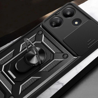 Tech-Protect CamShield Pro case for Xiaomi Redmi 13C / Poco C65 - black