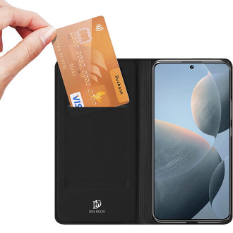 Dux Ducis Skin Pro case for Xiaomi Poco X6 Pro 5G / Redmi K70E with flap and card slot - black