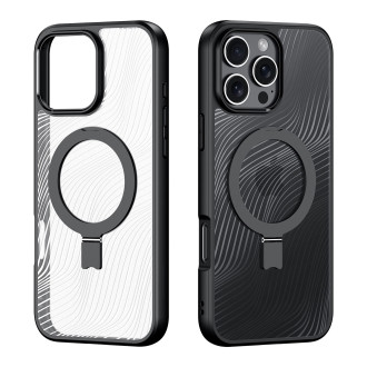 Dux Ducis Aimo Mag Case with MagSafe and Stand for iPhone 16 Pro - Black