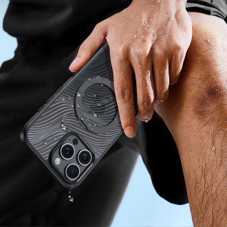 Dux Ducis Aimo Mag Case with MagSafe and Stand for iPhone 16 Pro - Black