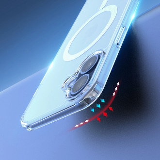 Dux Ducis Clin Mag case with MagSafe for iPhone 16 Plus - transparent