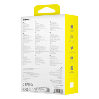Baseus Qpow Pro+ 20000mAh 22.5W powerbank with built-in USB-C cable and display - white