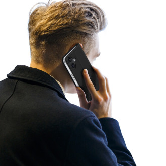 Dux Ducis Skin Pro iPhone 16 Plus Case with Flip and Card Slot - Black