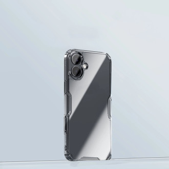 Nillkin Nature Pro Case for iPhone 16 - transparent and white