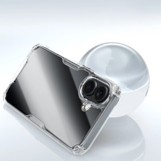 Nillkin Nature Pro Case for iPhone 16 - transparent and white