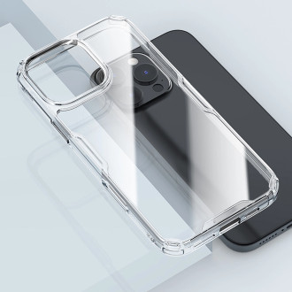 Nillkin Nature Pro Case for iPhone 16 Pro - transparent and white