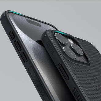 Nillkin Super Frosted Shield Pro case for iPhone 16 Pro Max - black