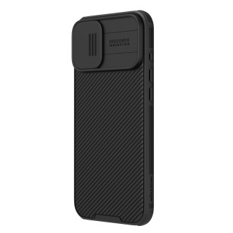 Nillkin CamShield Pro Case for iPhone 16 with camera cover - black