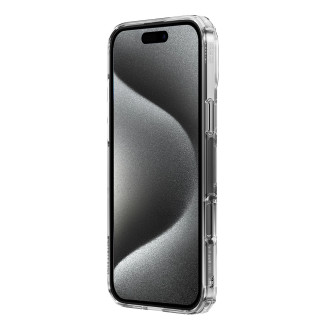 Nillkin Nature Pro Magnetic Case with MagSafe for iPhone 16 Pro - Transparent & White