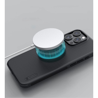 Nillkin Super Frosted Shield Pro Magnetic Case for iPhone 16 Pro Max - black