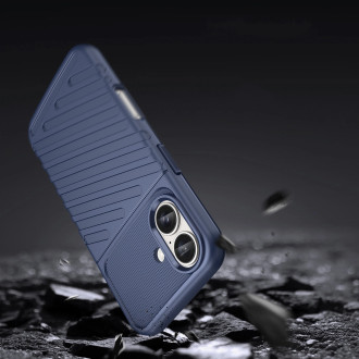 Thunder Case for iPhone 16 Plus Silicone Case - Blue