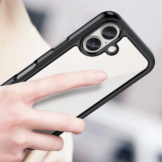 Outer Space Case with Gel Frame for iPhone 16 Plus - Black