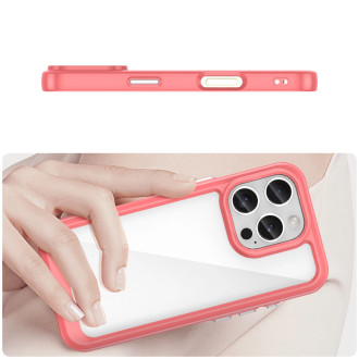 Outer Space Case with Gel Frame for iPhone 16 Pro Max - Red