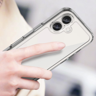 Outer Space Case with Gel Frame for iPhone 16 - Clear